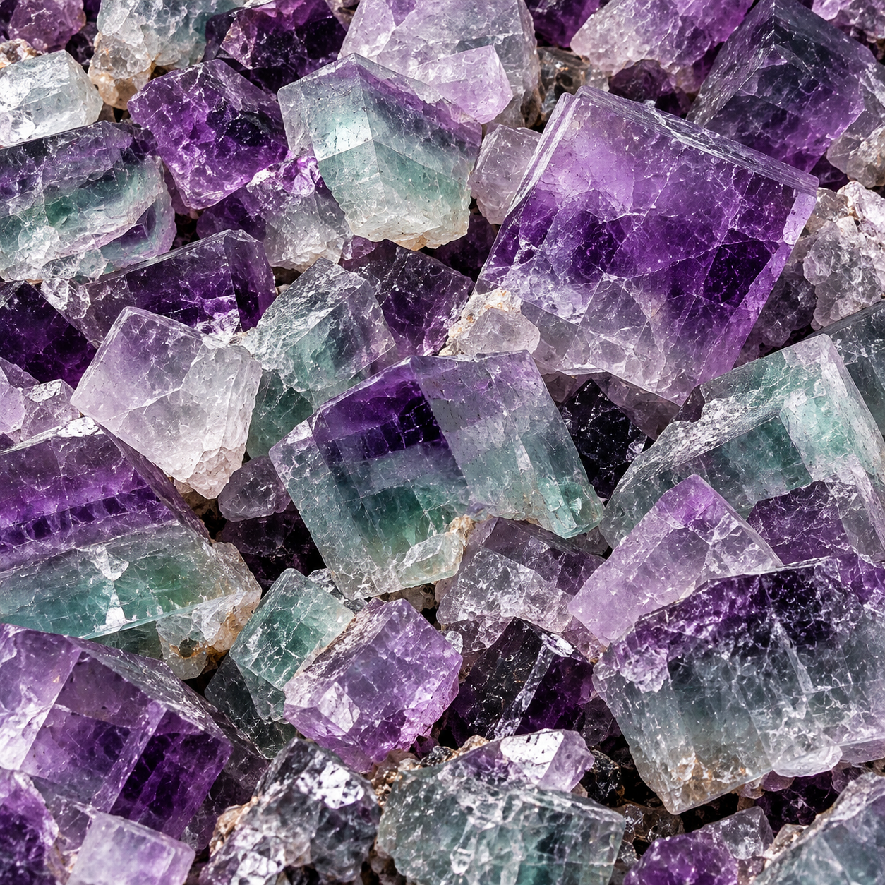Fluorspar mineral