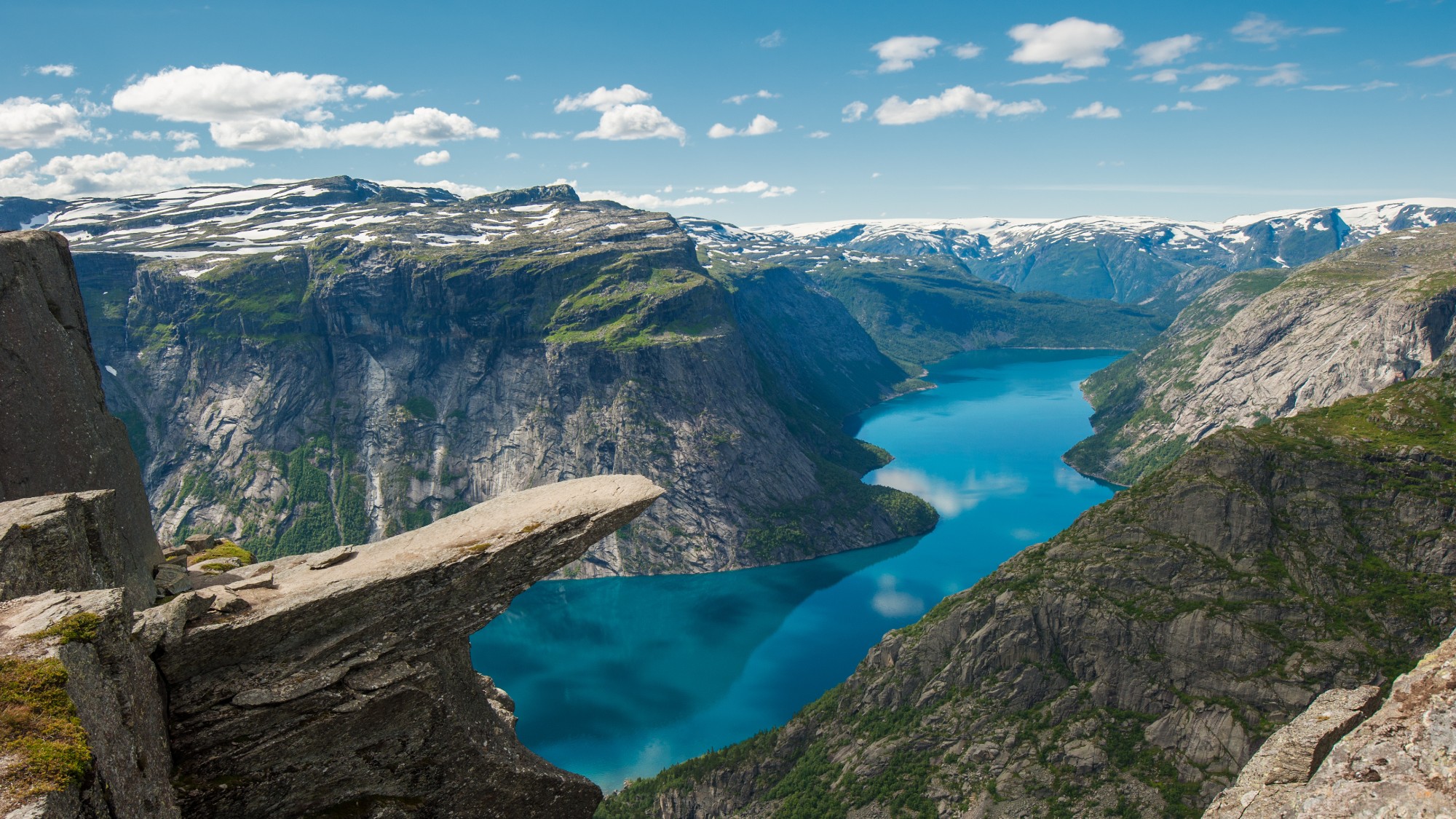 Norwegian mountain landscape